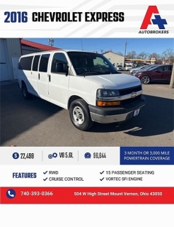 2016 Chevrolet Express Passenger LS