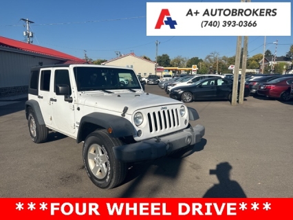 Used 2017 Jeep Wrangler Unlimited 4d Convertible Sport at A+ Autobrokers near Mt. Vernon, OH
