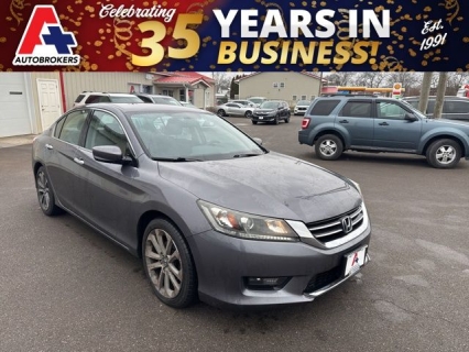 Used 2015 Honda Accord Sedan 4d Sport CVT at A+ Autobrokers near Mt. Vernon, OH