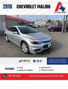  2018 Chevrolet Malibu 4d Sedan LT at A+ Autobrokers near Mt. Vernon, OH