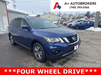 Used 2020 Nissan Pathfinder 4d SUV 4WD S at A+ Autobrokers near Mt. Vernon, OH