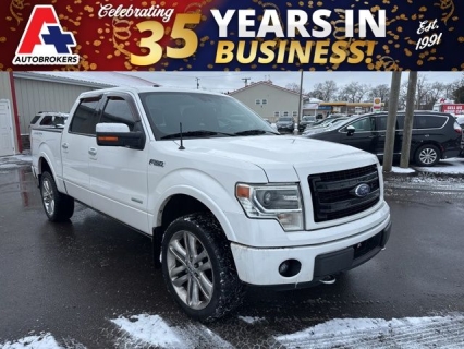 Used 2014 Ford F-150 4WD Supercrew Limited at A+ Autobrokers near Mt. Vernon, OH