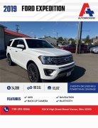  2019 Ford Expedition 4d SUV 4WD Limited at A+ Autobrokers near Mt. Vernon, OH