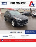  2022 Ford Escape SE AWD at A&plus; Autobrokers near Mt&period; Vernon&comma; OH