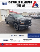 Used 2016  Chevrolet Silverado 1500 4WD Double Cab Work Truck at A+ Autobrokers near Mt. Vernon, OH