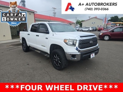 Used 2018 Toyota Tundra 4WD CrewMax SR5 5.7L FFV at A+ Autobrokers near Mt. Vernon, OH