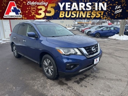 Used 2020 Nissan Pathfinder 4d SUV 4WD S at A+ Autobrokers near Mt. Vernon, OH