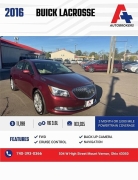  2016 Buick LaCrosse 4d Sedan V6 at A+ Autobrokers near Mt. Vernon, OH