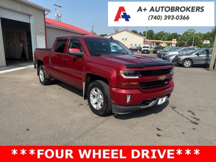 Used 2018 Chevrolet Silverado 1500 4WD Crew Cab LT Z71 at A+ Autobrokers near Mt. Vernon, OH