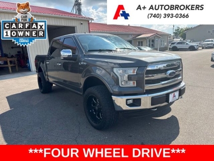 Used 2015 Ford F-150 4WD Supercrew Lariat 5 1/2 at A+ Autobrokers near Mt. Vernon, OH
