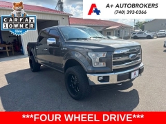 Used 2015  Ford F-150 4WD Supercrew Lariat 5 1&sol;2 at A&plus; Autobrokers near Mt&period; Vernon&comma; OH