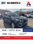 2017 Kia Sorento 4d SUV AWD LX at A+ Autobrokers near Mt. Vernon, OH