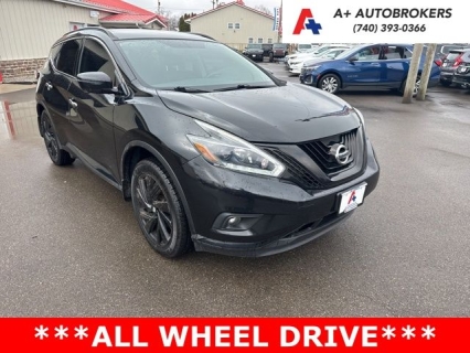 Used 2018 Nissan Murano 4d SUV AWD SL at A+ Autobrokers near Mt. Vernon, OH