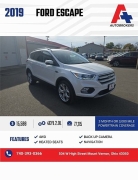  2019 Ford Escape 4d SUV 4WD Titanium at A+ Autobrokers near Mt. Vernon, OH