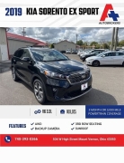  2019 Kia Sorento 4d SUV AWD EX at A+ Autobrokers near Mt. Vernon, OH