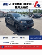  2018 Jeep Grand Cherokee 4d SUV 4WD Trailhawk V6 at A+ Autobrokers near Mt. Vernon, OH