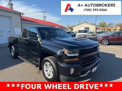 Used 2017 Chevrolet Silverado 1500 4WD Double Cab LT at A+ Autobrokers near Mt. Vernon, OH