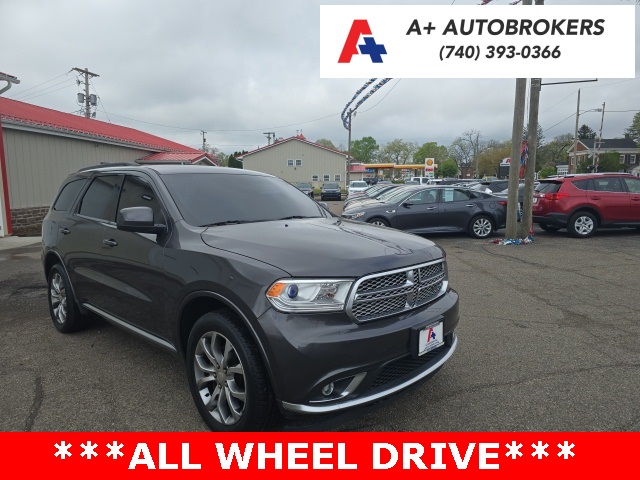 Used 2018  Dodge Durango 4d SUV AWD SXT at A+ Autobrokers near Mt. Vernon, OH