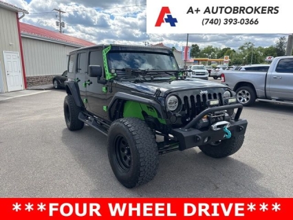 Used 2017 Jeep Wrangler Unlimited 4d Convertible Sport at A+ Autobrokers near Mt. Vernon, OH