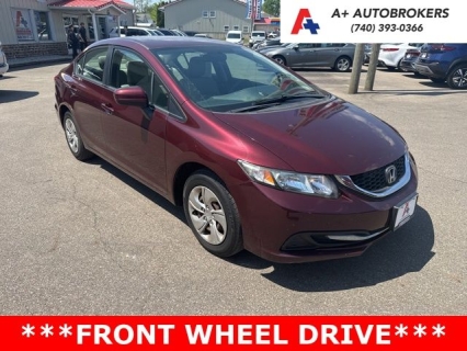 Used 2015 Honda Civic Sedan 4d LX CVT at A+ Autobrokers near Mt. Vernon, OH