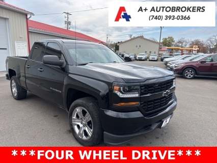 Used 2016 Chevrolet Silverado 1500 4WD Double Cab Custom at A+ Autobrokers near Mt. Vernon, OH