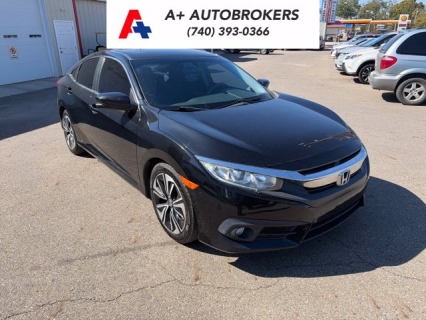 Used 2017 Honda Civic Sedan 4d EX-T CVT at A+ Autobrokers near Mt. Vernon, OH