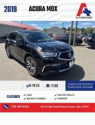  2019 Acura MDX 4d SUV AWD Tech at A+ Autobrokers near Mt. Vernon, OH