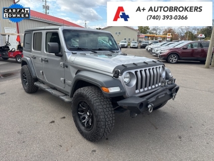 Used 2018 Jeep Wrangler Unlimited 4d SUV 4WD Sport at A+ Autobrokers near Mt. Vernon, OH
