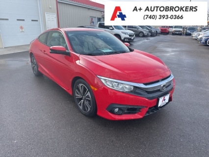 Used 2017 Honda Civic Coupe 2d EX-T CVT at A+ Autobrokers near Mt. Vernon, OH