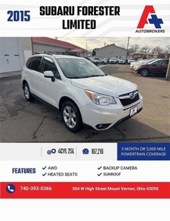 2015 Subaru Forester i Limited