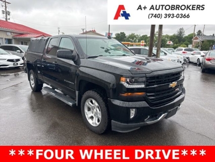 Used 2018 Chevrolet Silverado 1500 4WD Double Cab LT at A+ Autobrokers near Mt. Vernon, OH