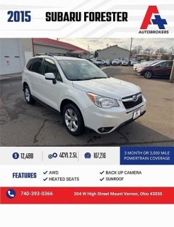 2015 Subaru Forester i Limited