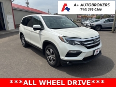 Used 2016 Honda Pilot 4d SUV AWD EX-L w/Honda Sensing at A+ Autobrokers near Mt. Vernon, OH