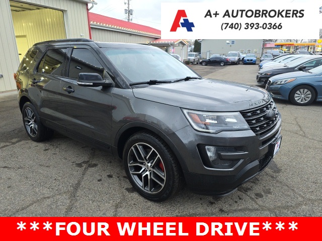 Used 2016  Ford Explorer 4d SUV 4WD Sport at A+ Autobrokers near Mt. Vernon, OH