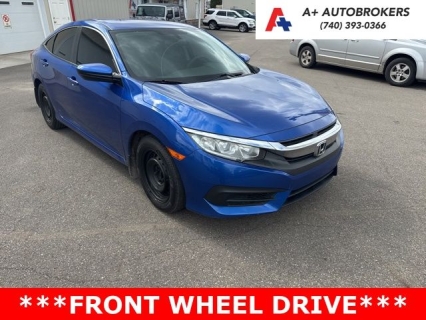 Used 2018 Honda Civic Sedan 4d LX CVT at A+ Autobrokers near Mt. Vernon, OH