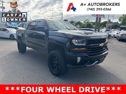 Used 2018 Chevrolet Silverado 1500 4WD Crew Cab LT at A+ Autobrokers near Mt. Vernon, OH
