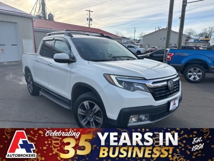 Used 2017 Honda Ridgeline Crew Cab AWD RTL-E at A+ Autobrokers near Mt. Vernon, OH