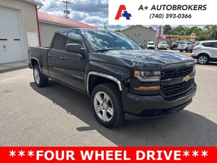 Used 2016 Chevrolet Silverado 1500 4WD Double Cab Custom at A+ Autobrokers near Mt. Vernon, OH