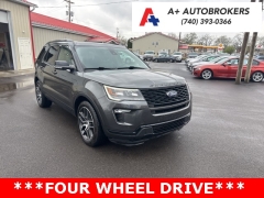 Used 2018 Ford Explorer 4d SUV 4WD Sport at A+ Autobrokers near Mt. Vernon, OH