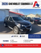 Used 2021  Chevrolet Equinox AWD 4dr LT w&sol;2FL at A&plus; Autobrokers near Mt&period; Vernon&comma; OH