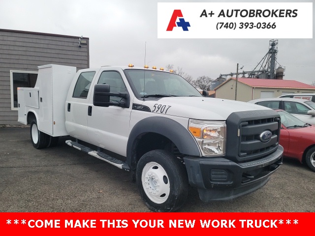 Used 2012  Ford Super Duty F-450 CC 4WD Crew Cab 176" DRW XLT at A+ Autobrokers near Mt. Vernon, OH