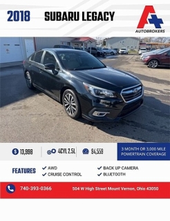 2018 Subaru Legacy Premium