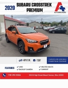  2020 Subaru Crosstrek 4d SUV 2.0i Premium CVT at A+ Autobrokers near Mt. Vernon, OH