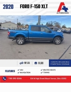  2020 Ford F-150 4WD SuperCrew XLT 5 1/2 at A+ Autobrokers near Mt. Vernon, OH