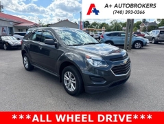 Used 2017  Chevrolet Equinox 4d SUV AWD LS at A&plus; Autobrokers near Mt&period; Vernon&comma; OH