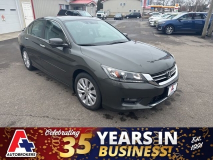 Used 2014 Honda Accord Sedan 4d EX-L at A+ Autobrokers near Mt. Vernon, OH