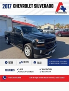 Used 2017  Chevrolet Silverado 1500 4WD Double Cab LT at A+ Autobrokers near Mt. Vernon, OH