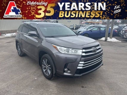Used 2018 Toyota Highlander 4d SUV AWD XLE at A+ Autobrokers near Mt. Vernon, OH