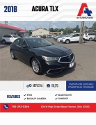  2018 Acura TLX 4d Sedan FWD 2.4L Tech at A+ Autobrokers near Mt. Vernon, OH