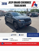  2018 Jeep Grand Cherokee 4d SUV 4WD Trailhawk V6 at A+ Autobrokers near Mt. Vernon, OH